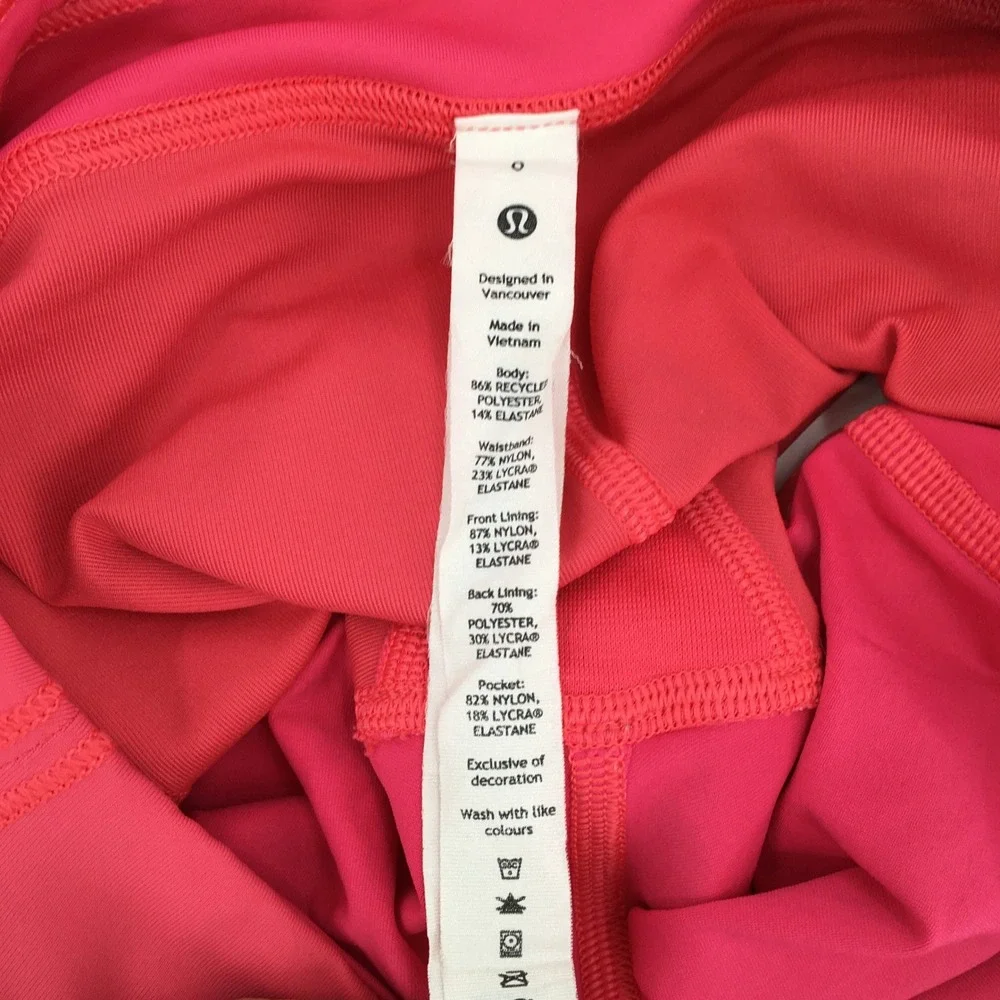 lululemon athletica classic salmon